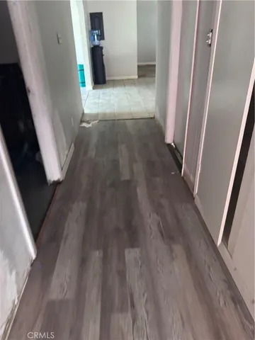 a view of wooden floor