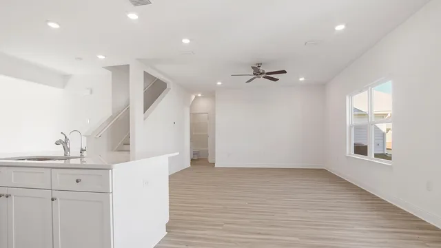 a view of bathroom with a sink toilet and tub