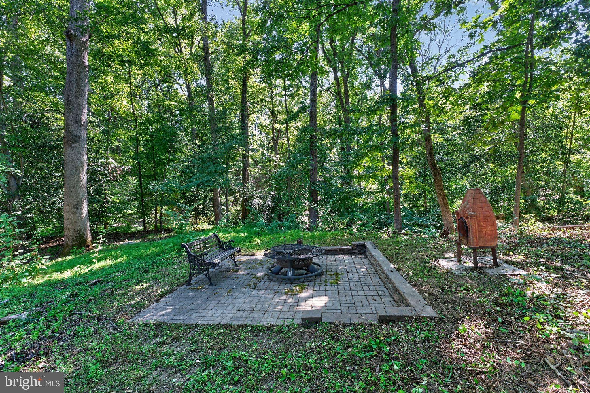10800 Park Road Lorton, VA 22079 - Photo 49 of 49 Fire Pit Extends Outdoor Living Space