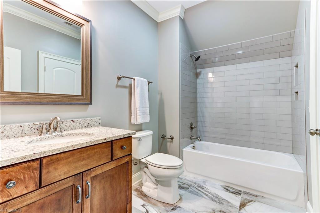 6861 Matzinger Court Oak Ridge, NC 27310 - Photo 22 of 30 Full Bathroom located on the Second Floor
