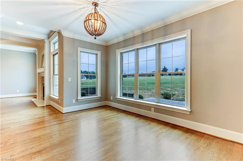 6861 Matzinger Court Oak Ridge, NC 27310 - Photo 9 of 30 Breakfast Area looking toward the Living Room