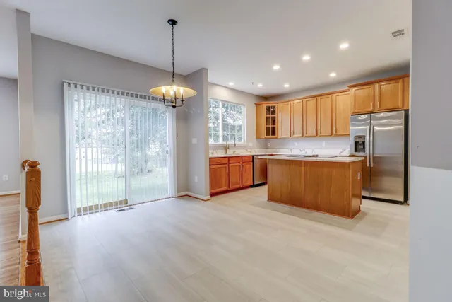 a view of empty room