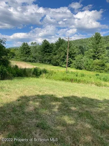 a view of a green field