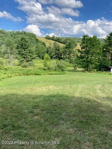 a view of a green field