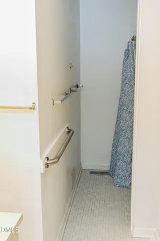 a view of walk in closet