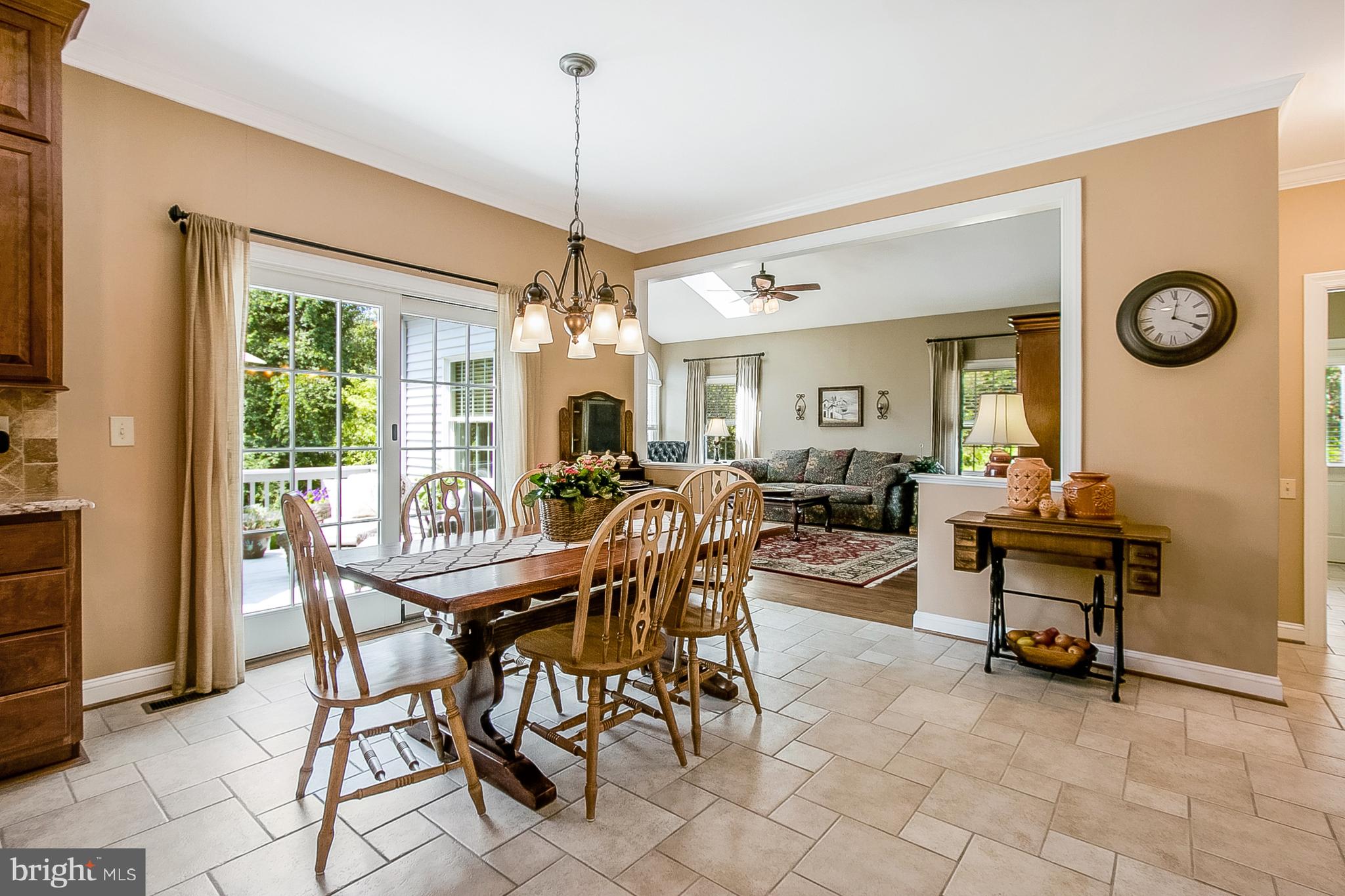 204 South Pond Road Hockessin, DE 19707 - Photo 11 of 39 Breakfast Nook with Andersen SGD to Deck