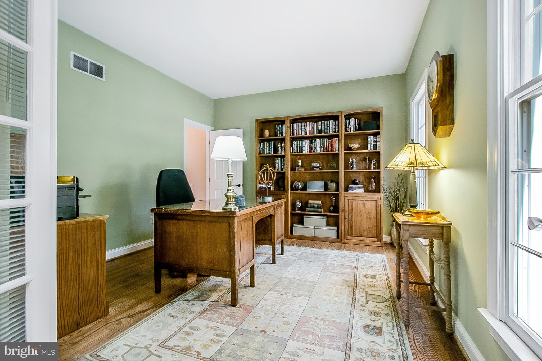 204 South Pond Road Hockessin, DE 19707 - Photo 15 of 39 Spacious Study with French Doors