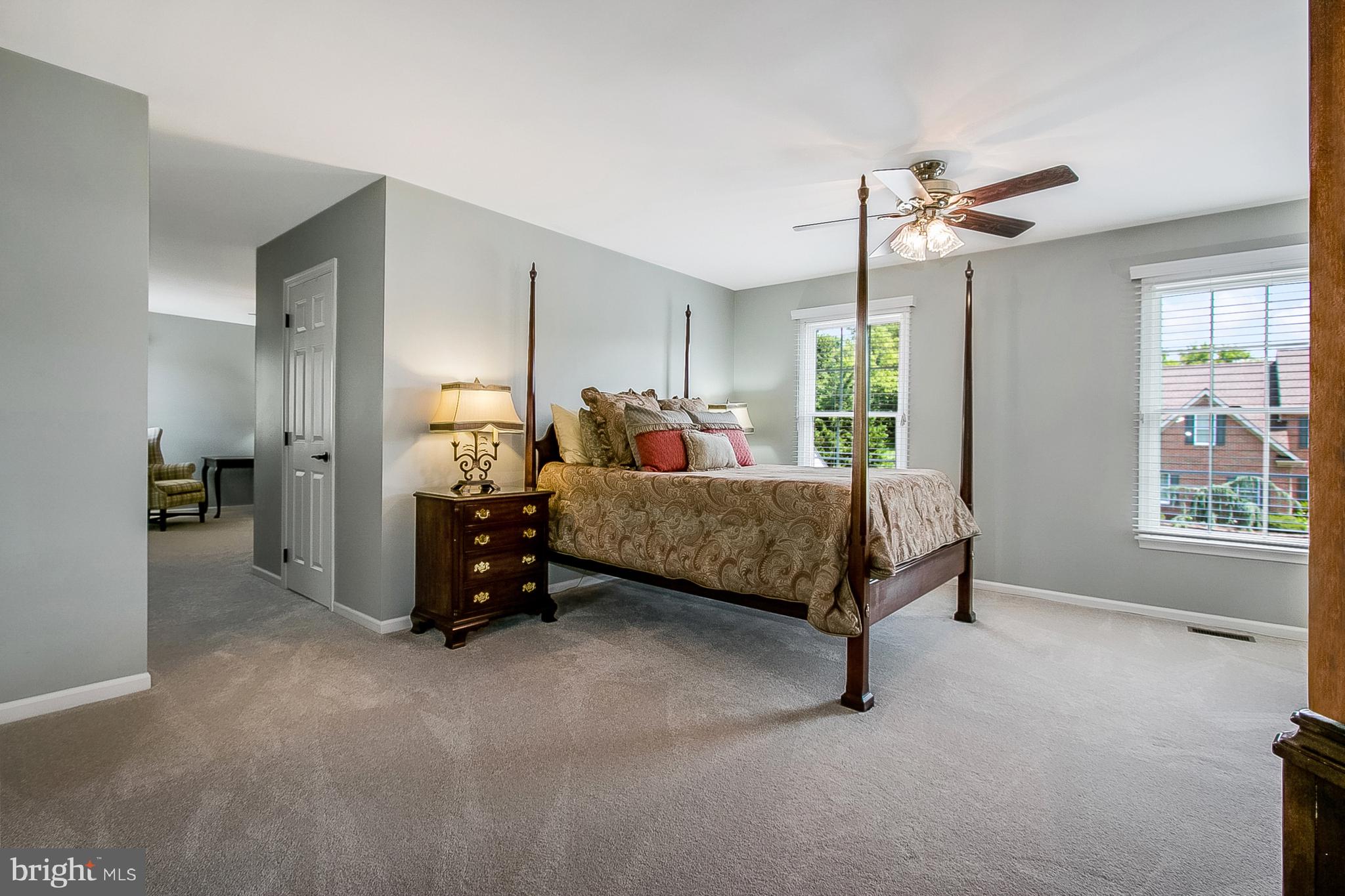 204 South Pond Road Hockessin, DE 19707 - Photo 18 of 39 Serene Master Bedroom with New Neutral Carpet