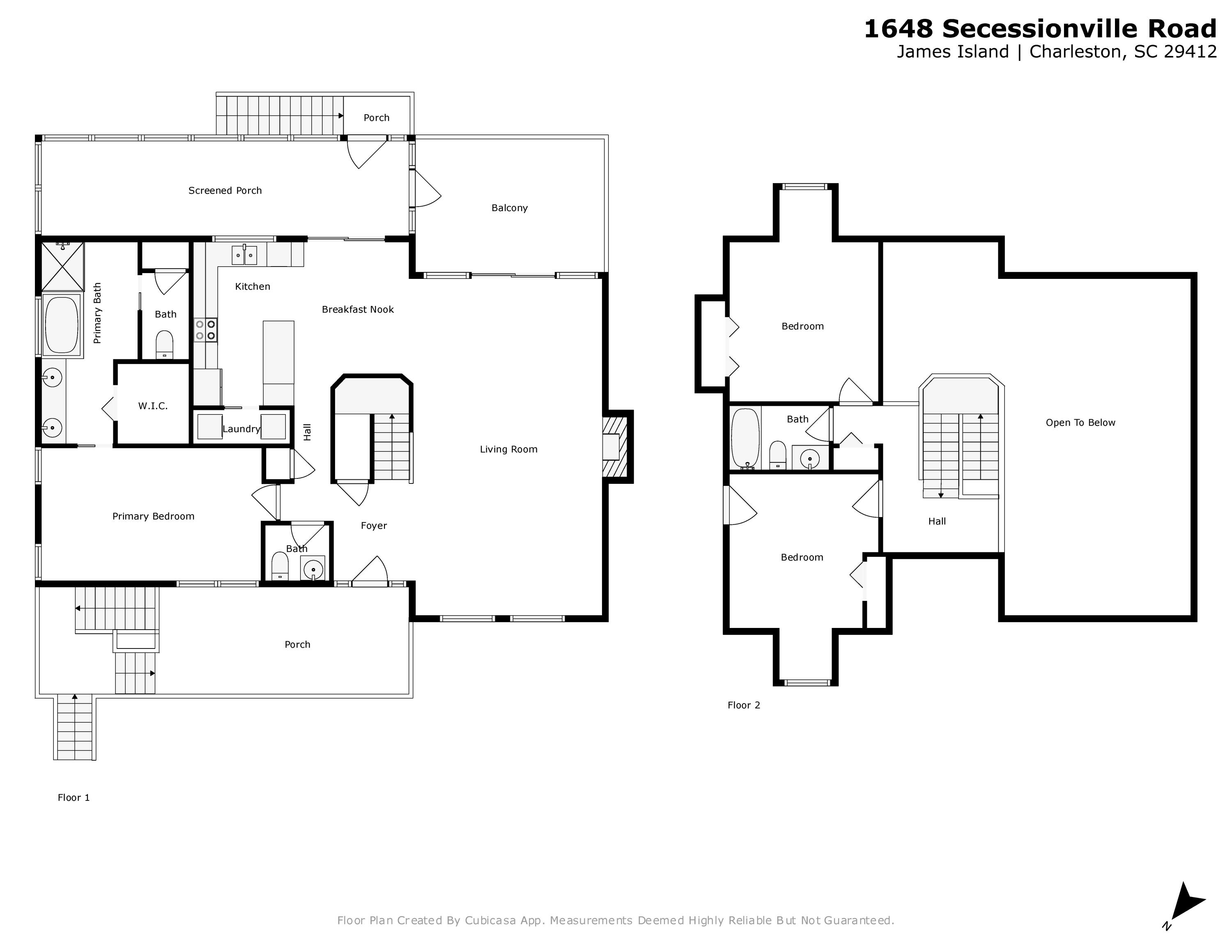 1648 Secessionville Road Charleston, SC 29412 - Photo 58 of 58 floorplan_combined