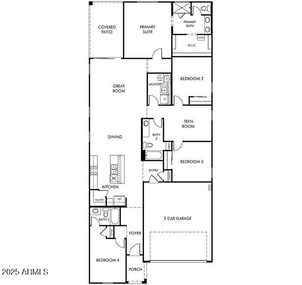 15849 West Gray Fox Trail Surprise, AZ 85387 - Photo 31 of 31 Floor Plan