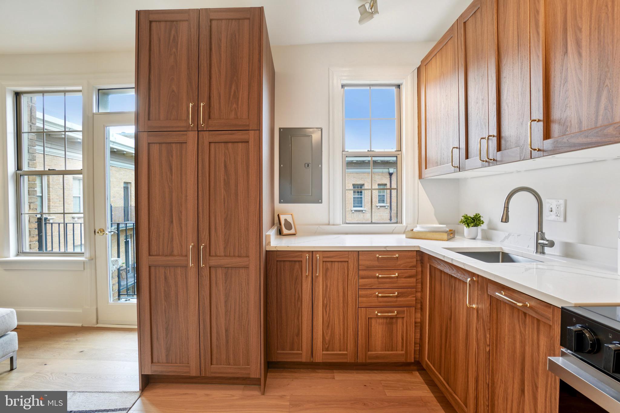 1401 Columbia Road Northwest, Unit 403 Washington, DC 20009 - Photo 9 of 16 Brand New Kitchen