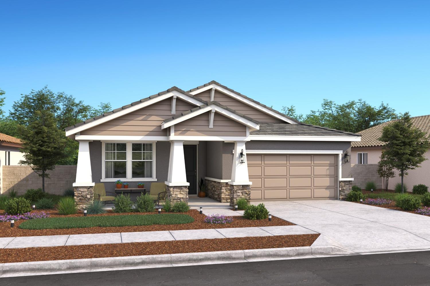 4469 Branwen Street Rancho Cordova, CA 95742 - Photo 1 of 1 a front view of a house with a yard