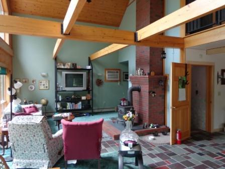 174 Wire Bridge Road New Portland, ME 04961 - Photo 9 of 18 Living Room.