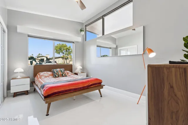 a bathroom with a tub and shower