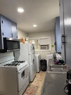 a side view of a house