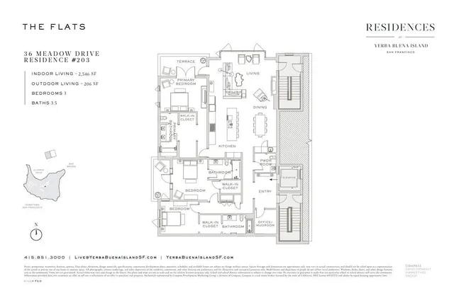 $3,650,000 | 36 Meadow Drive, Unit 203, San Francisco, CA 94130