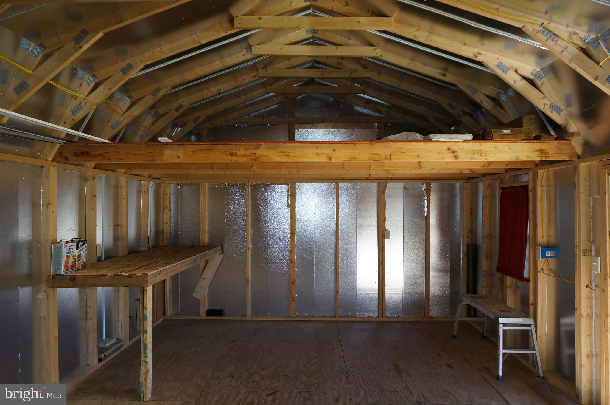 14351 Tollgate Ridge Road Hancock, MD 21750 - Photo 53 of 54 Storage Barn/Shed Has End Loft & Electric