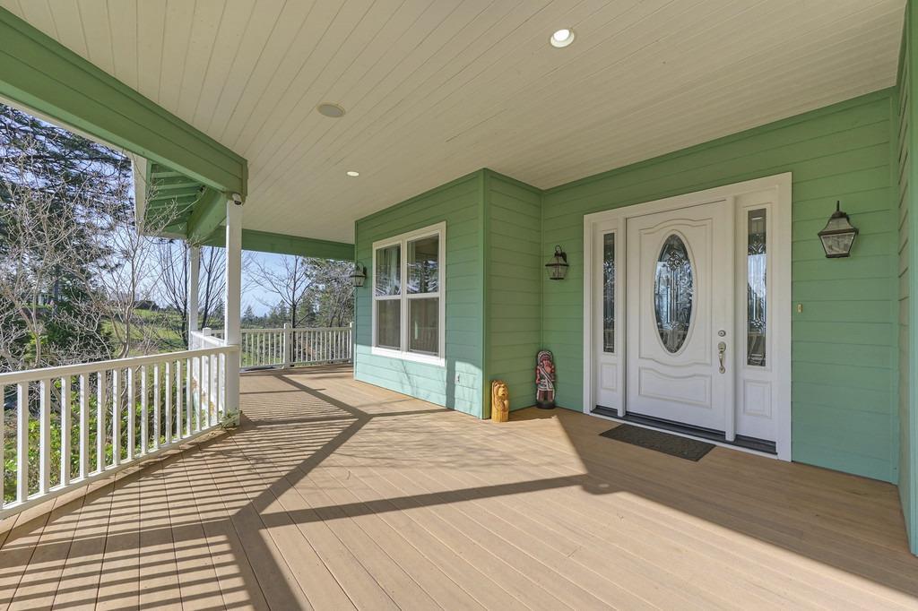 5901 Traverse Creek Road Garden Valley, CA 95633 - Photo 16 of 98 view of deck