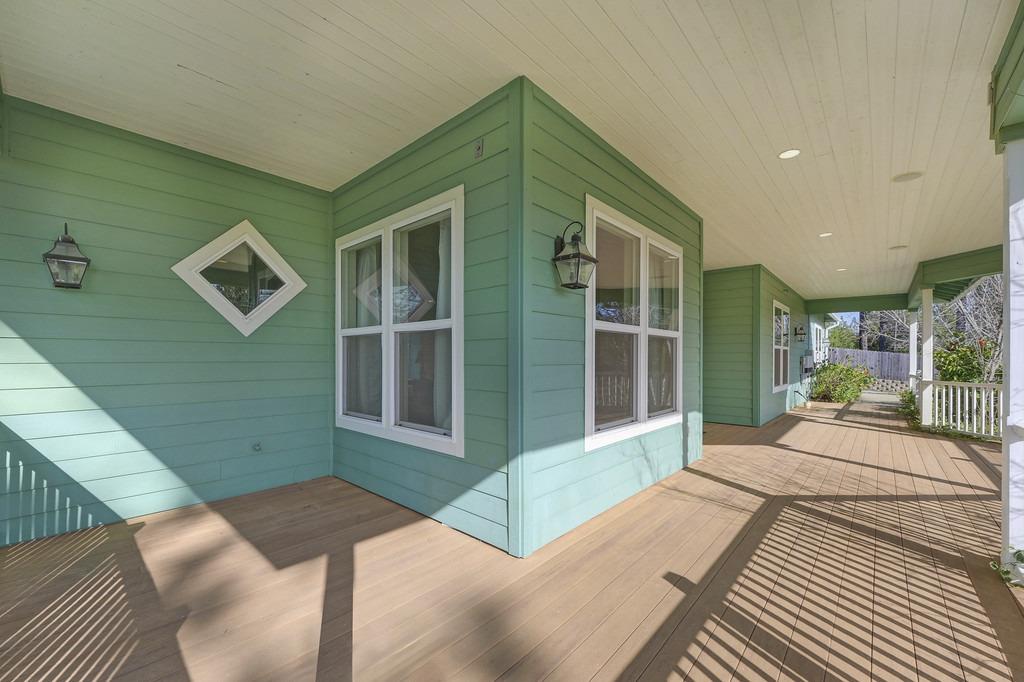 5901 Traverse Creek Road Garden Valley, CA 95633 - Photo 20 of 98 view of wooden deck