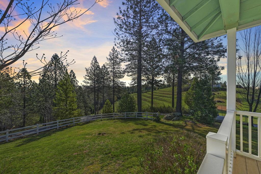 5901 Traverse Creek Road Garden Valley, CA 95633 - Photo 2 of 98 view of fenced backyard