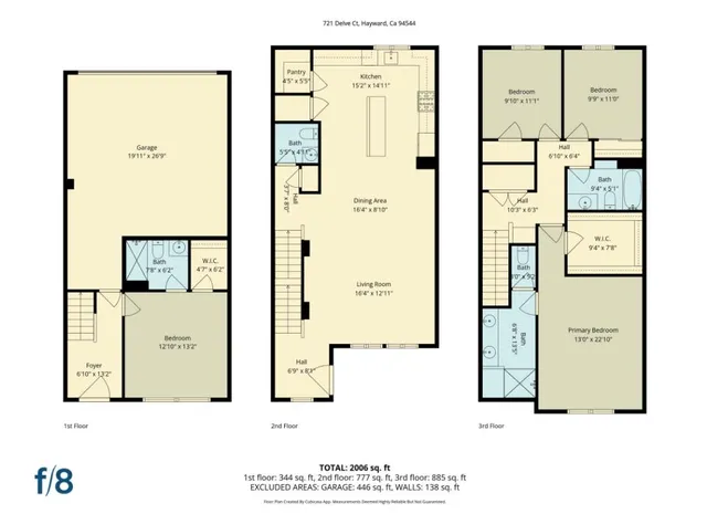 $978,000 | 721 Delve Court, Hayward, CA 94544
