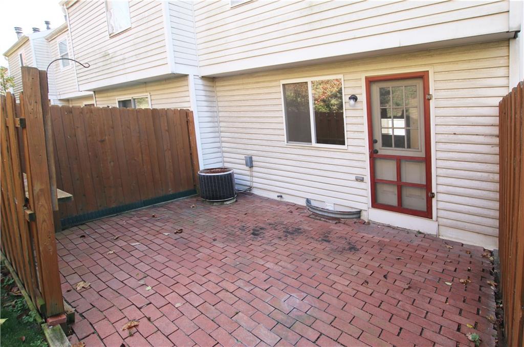 105 Rossmor Court Pittsburgh, PA 15229 - Photo 24 of 24 Brick Patio And Rear of Home