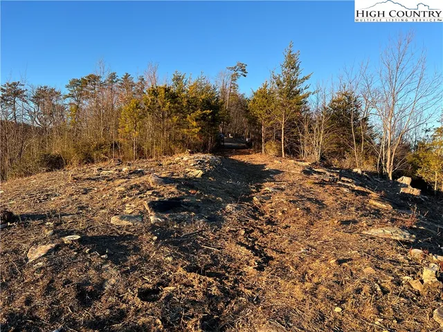 a view of a street with a mountain view