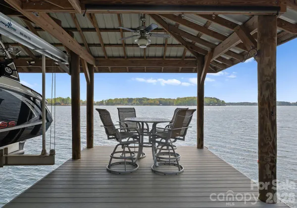 a view of outdoor space with seating space