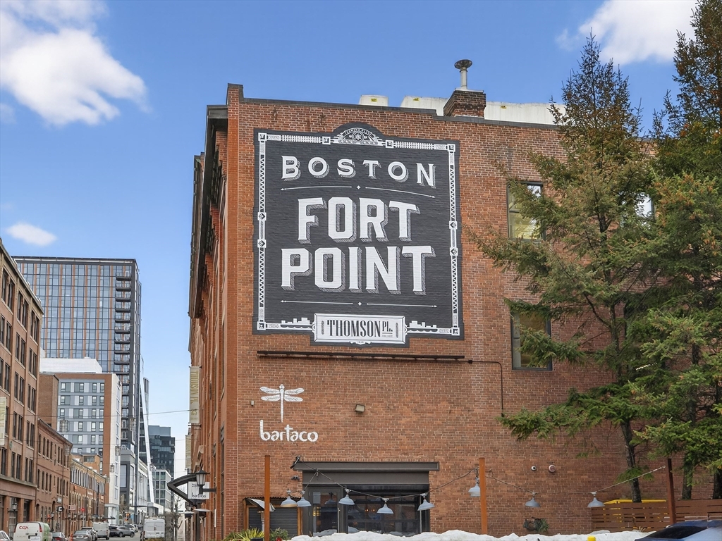 355 Congress Street, Unit 501 Boston, MA 02210 - Photo 14 of 16 a sign that is on the wall of building