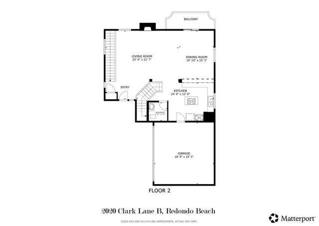 $1,960,000 | 2020 Clark Lane, Unit B, Redondo Beach, CA 90278