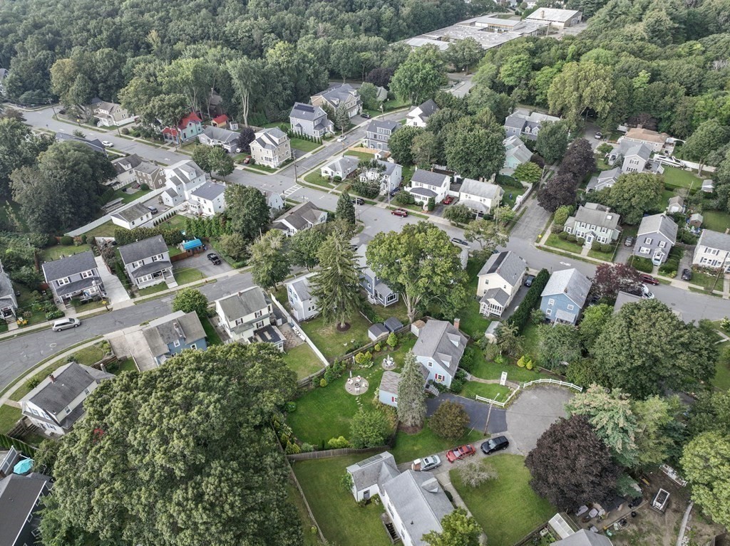 9 Upland Road Winchester, MA 01890 - Photo 37 of 42 an aerial view of residential houses with outdoor space and trees