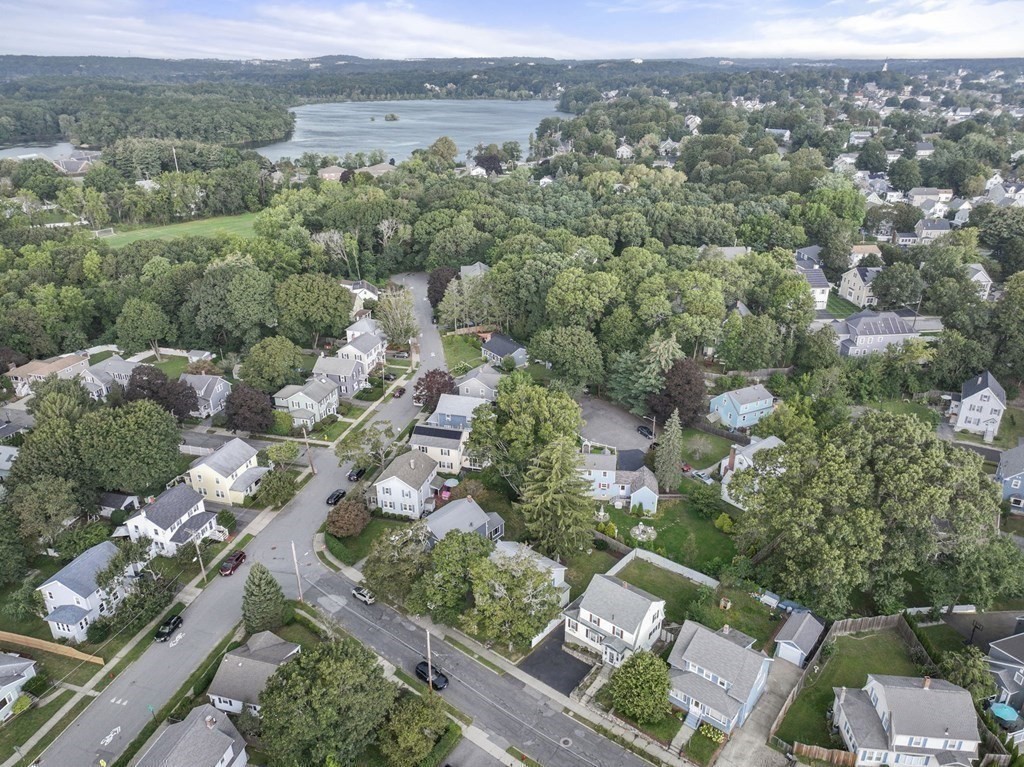 9 Upland Road Winchester, MA 01890 - Photo 39 of 42 an aerial view of a city with lots of residential buildings