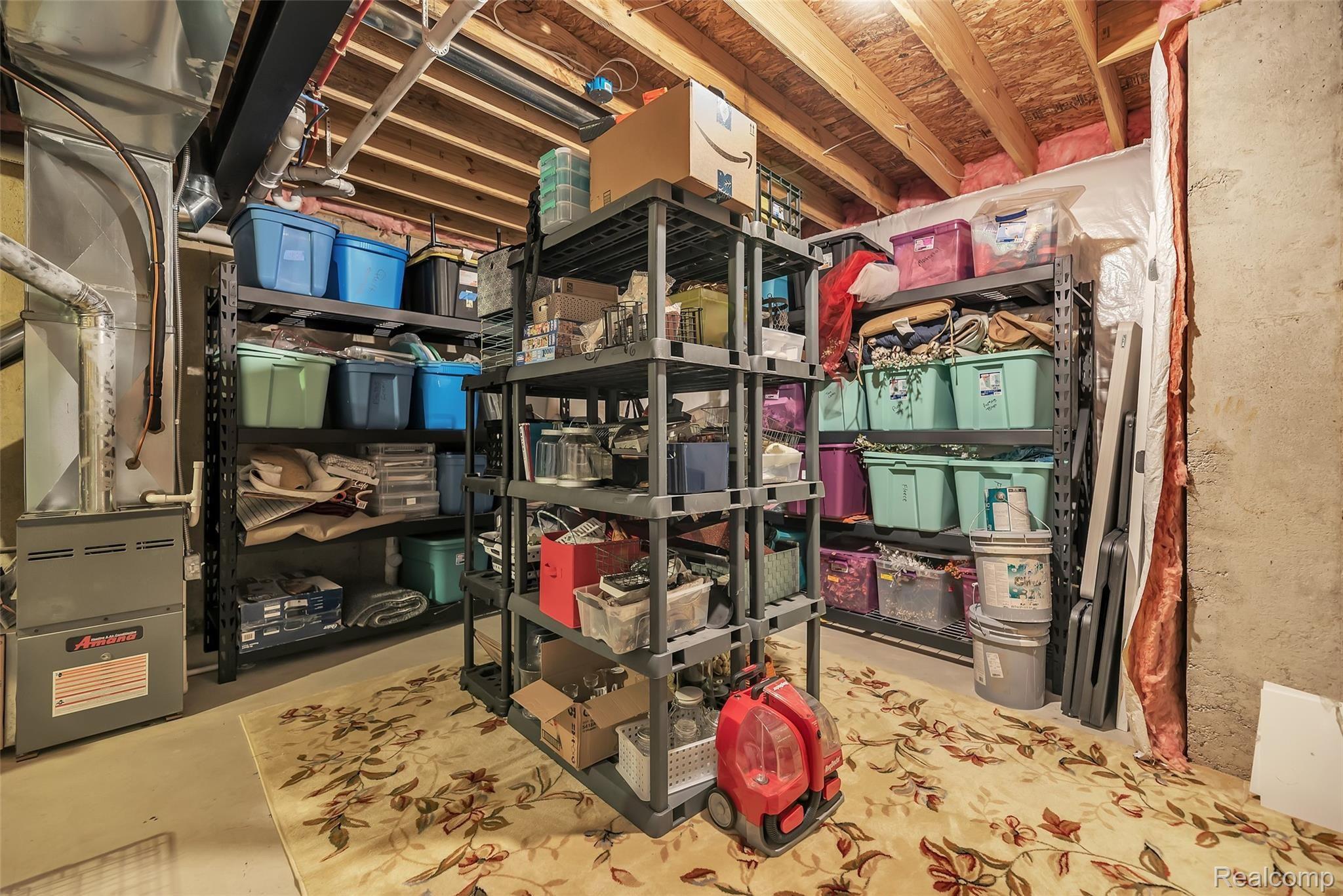 103 Sedum Road Howell, MI 48843 - Photo 28 of 30 Tons Of Storage Space In This Lower Level Storage Room