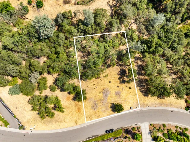 a view of a small yard