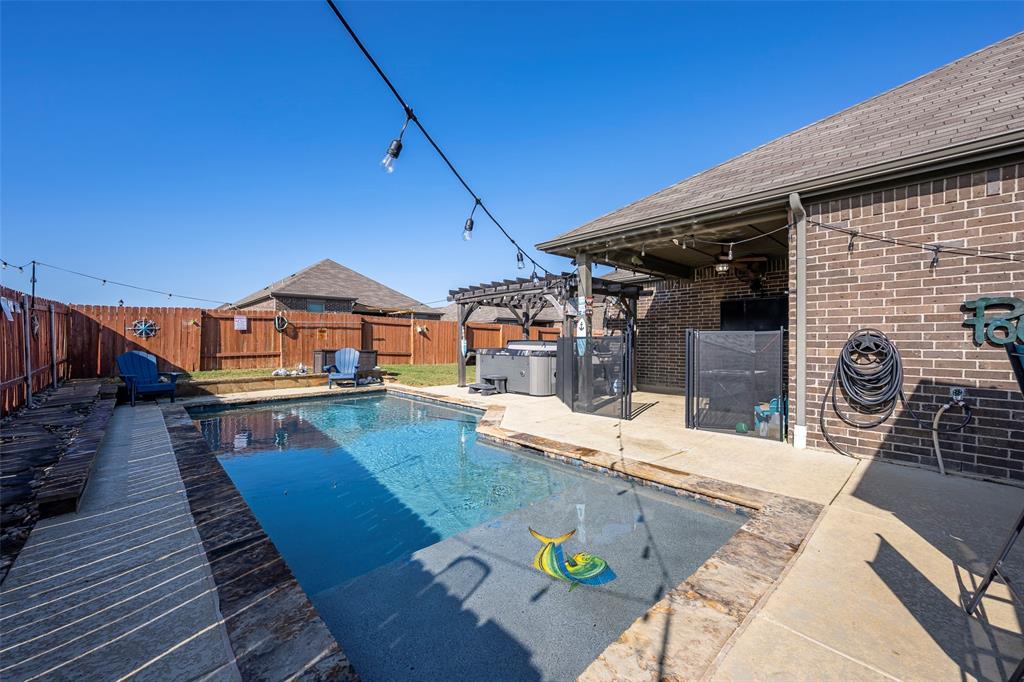 1832 Tyne Way Crowley, TX 76036 - Photo 24 of 25 swimming pool view with a seating space