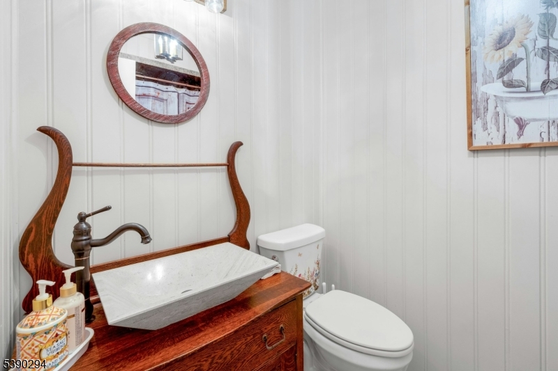 305 Wykertown Road Branchville, NJ 07826 - Photo 14 of 31 a bathroom with a toilet and a sink