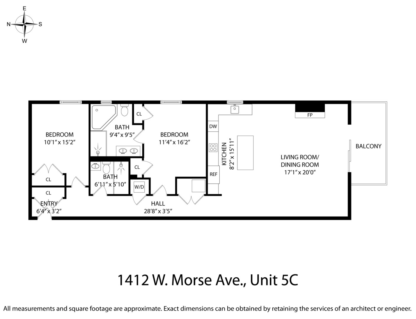 1412 West Morse Avenue, Unit 4B Chicago, IL 60626 - Photo 13 of 16