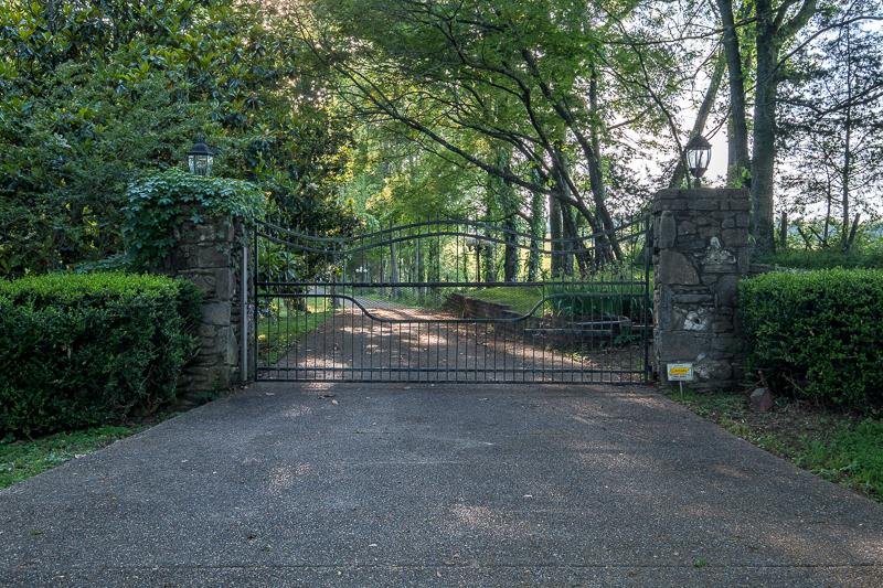 1041 South Rutland Road Mount Juliet, TN 37122 - Photo 3 of 17 Stately Gated Entrance
