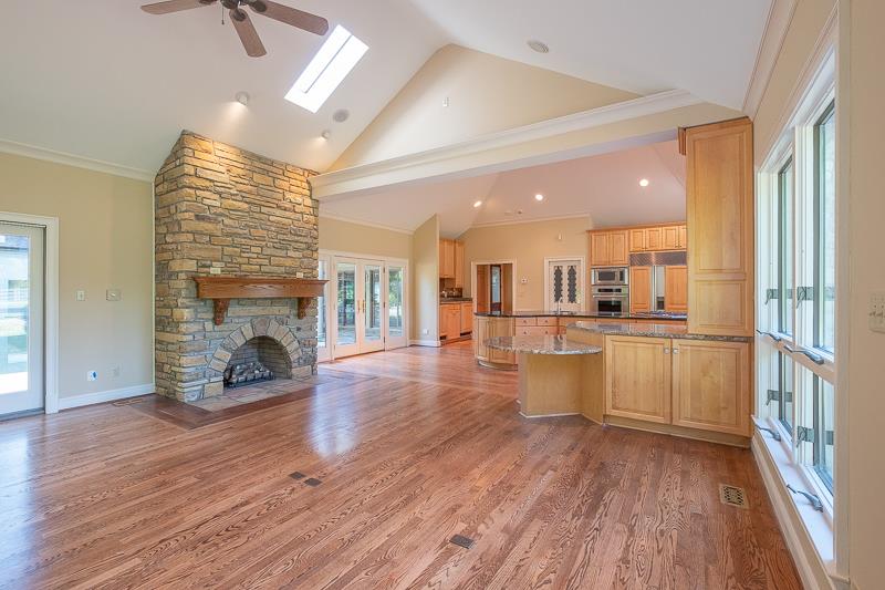 1041 South Rutland Road Mount Juliet, TN 37122 - Photo 7 of 17 Stone Fireplace, Vaulted Ceilings, and Wood Floors
