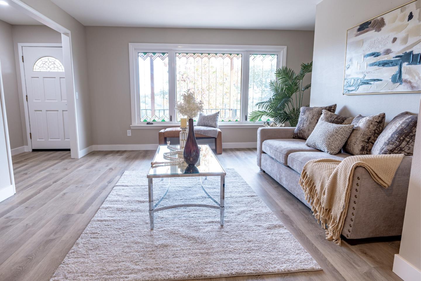 4030 St Marys Street Martinez, CA 94553 - Photo 9 of 28 a living room with furniture and wooden floor