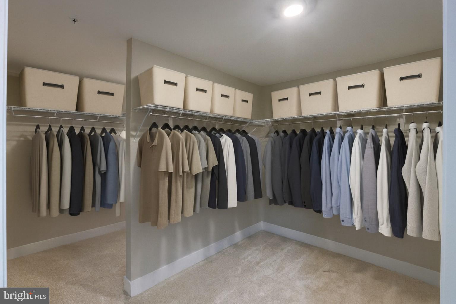 21015 York Road Parkton, MD 21120 - Photo 11 of 11 a view of walk in closet with clothes and shoes