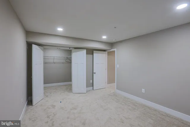 a view of a room with shelf