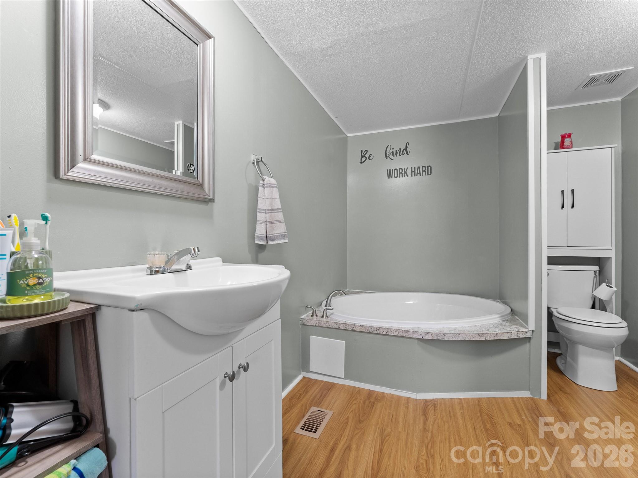 301 Matthew Lane Canton, NC 28716 - Photo 14 of 29 a bathroom with a sink toilet and shower