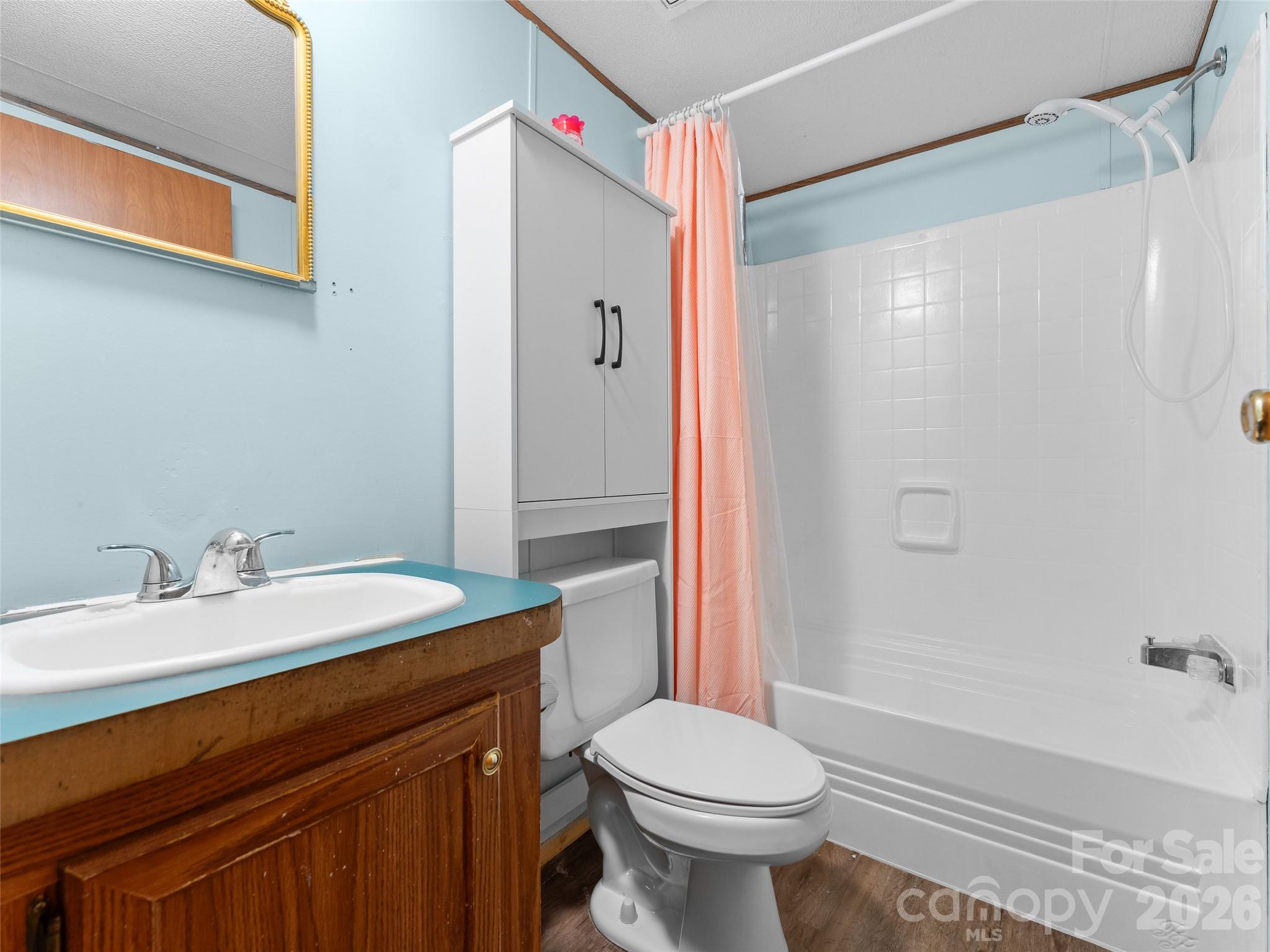 301 Matthew Lane Canton, NC 28716 - Photo 18 of 29 a bathroom with a sink a toilet and shower