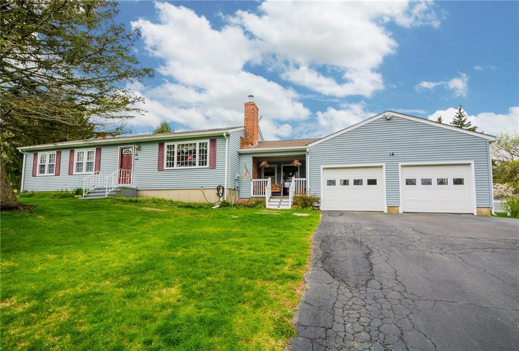 16 Crestview Road Plymouth, CT 06786 - Photo 1 of 1 a front view of house with yard and green space