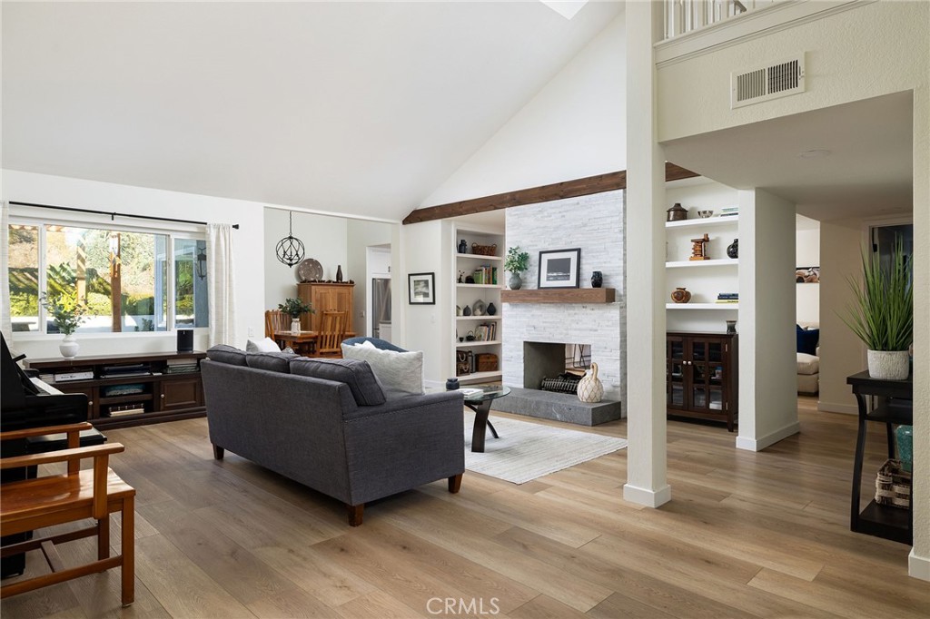 602 Calle Ganadero San Clemente, CA 92673 - Photo 3 of 42 a living room with furniture and a fireplace