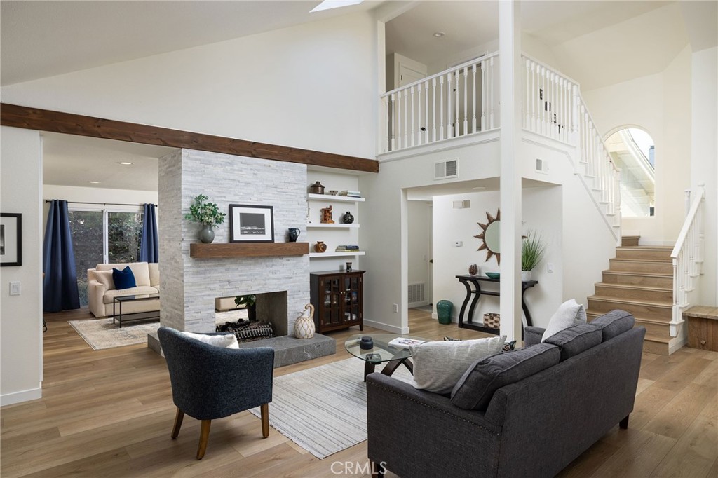 602 Calle Ganadero San Clemente, CA 92673 - Photo 5 of 42 a living room with furniture and a fireplace