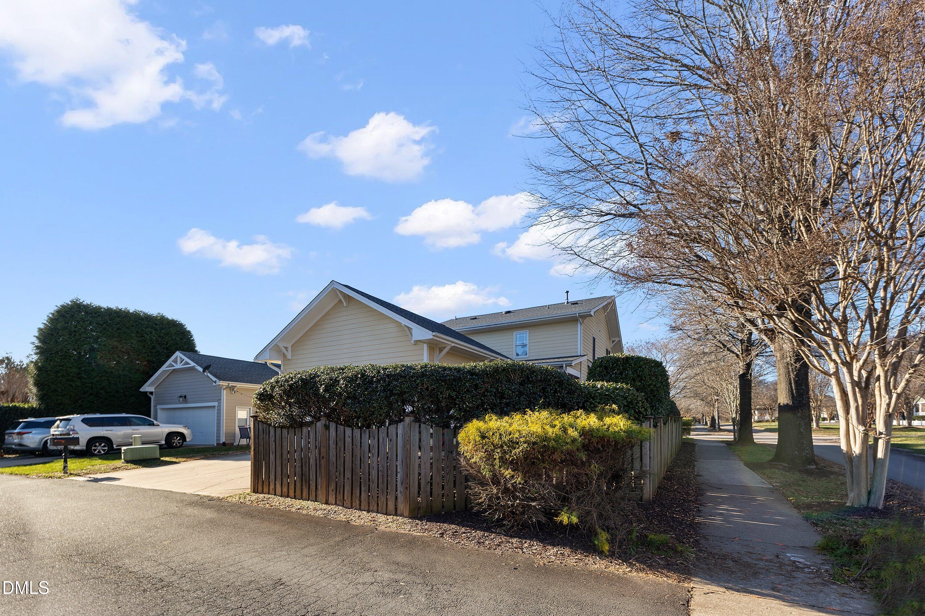 2124 Karns Place Raleigh, NC 27614 - Photo 56 of 74 a front view of a house with garden