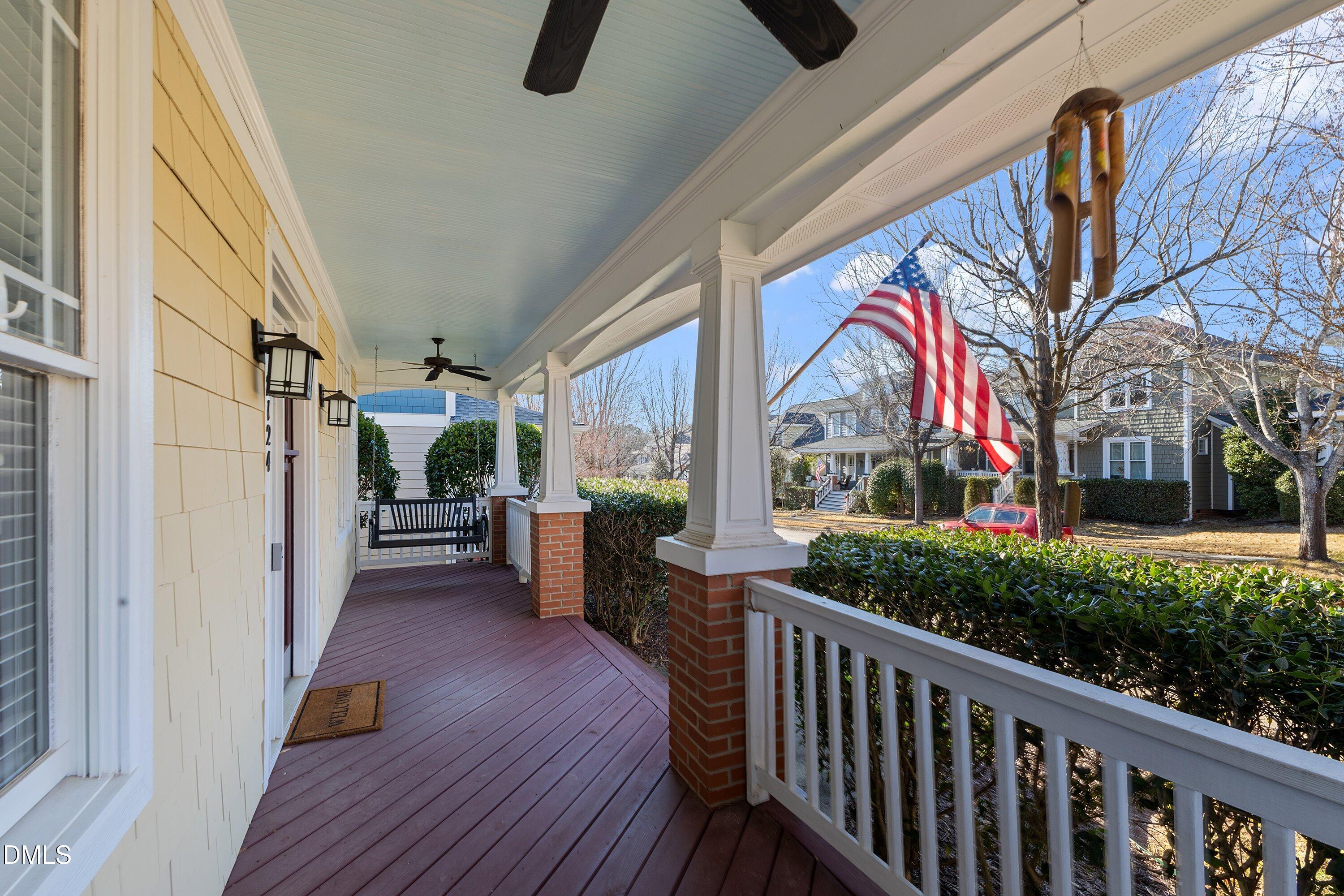 2124 Karns Place Raleigh, NC 27614 - Photo 4 of 74 a view of a porch with furniture