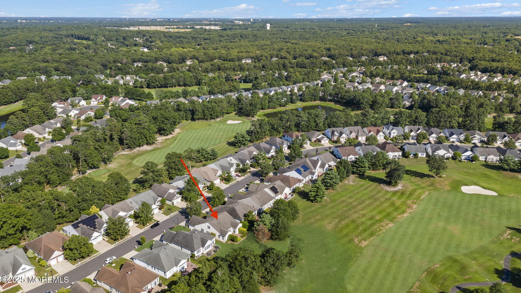 14 Barton Creek Road Jackson, NJ 08527 - Photo 56 of 69 an aerial view of residential houses with outdoor space and trees
